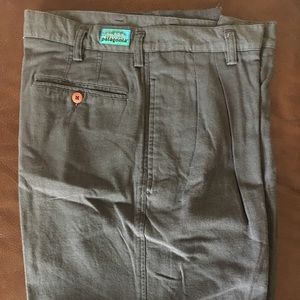 MEN’s Khaki Green Patagonia Cotton Twill Pants 32
